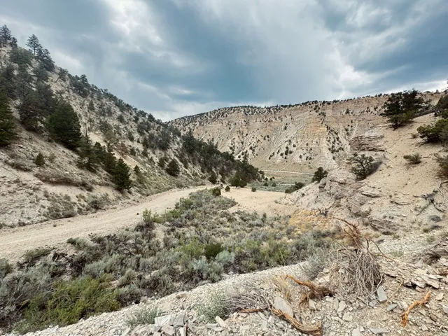View of mountain backdrop