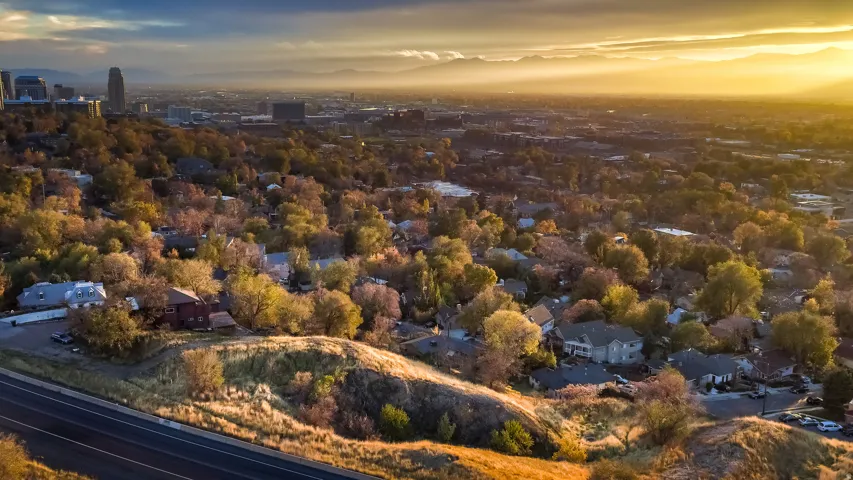 Drone / aerial view