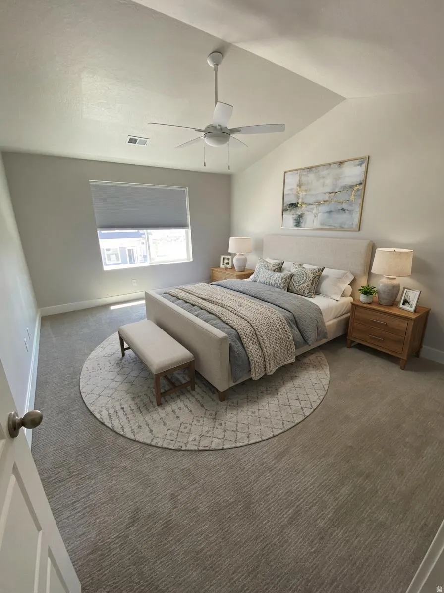 AI Photo Master Bedroom to show possibilities.