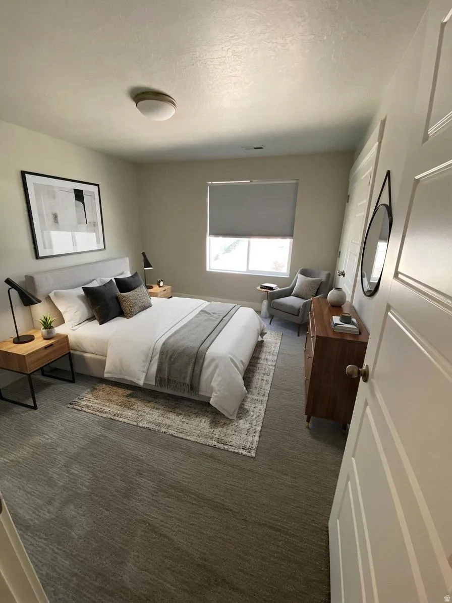 AI Photo 2nd Bedroom to show possibilities.