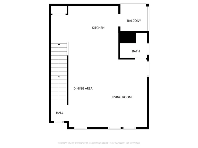 View of floor plan / room layout