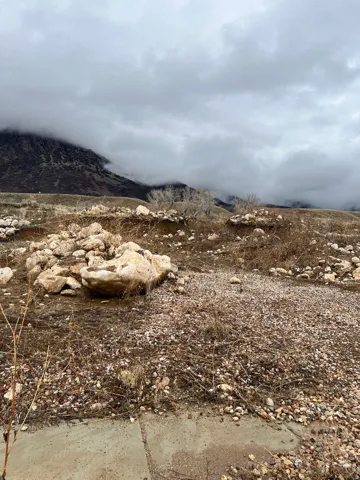 View of mountain background