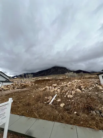 View of mountain background
