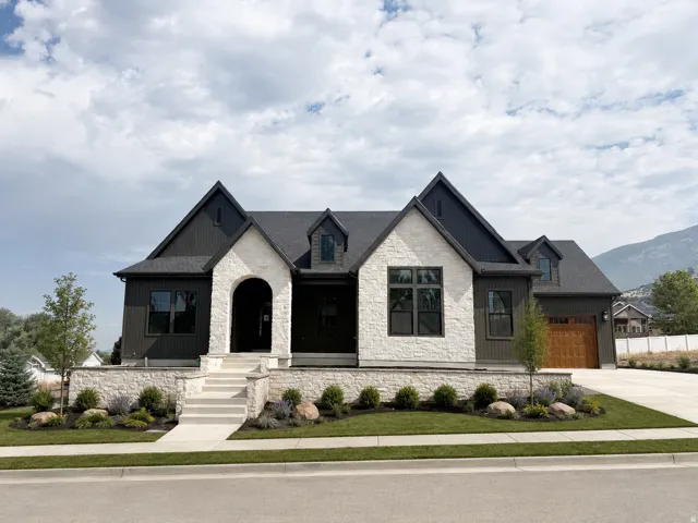 ChatGPT image showing finished landscaping (actual landscaping is currently in progress)