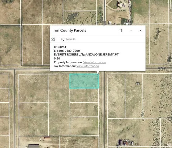 Map / location featuring property boundaries highlighted