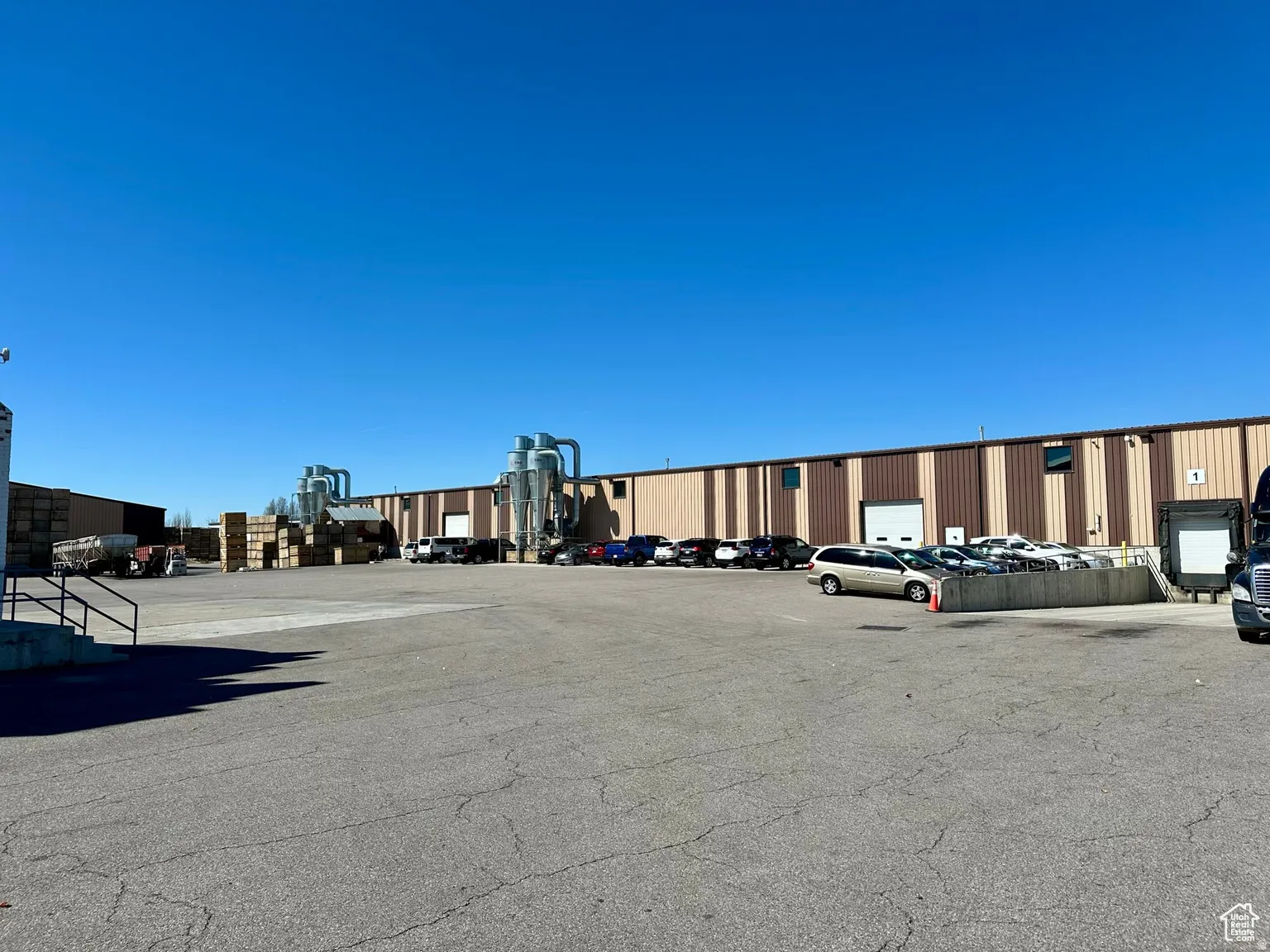 View of asphalt road