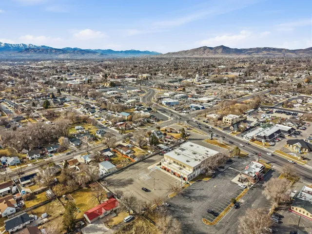Aerial view of mountains