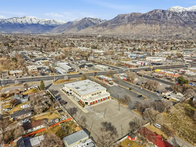 Bird's eye view of mountains