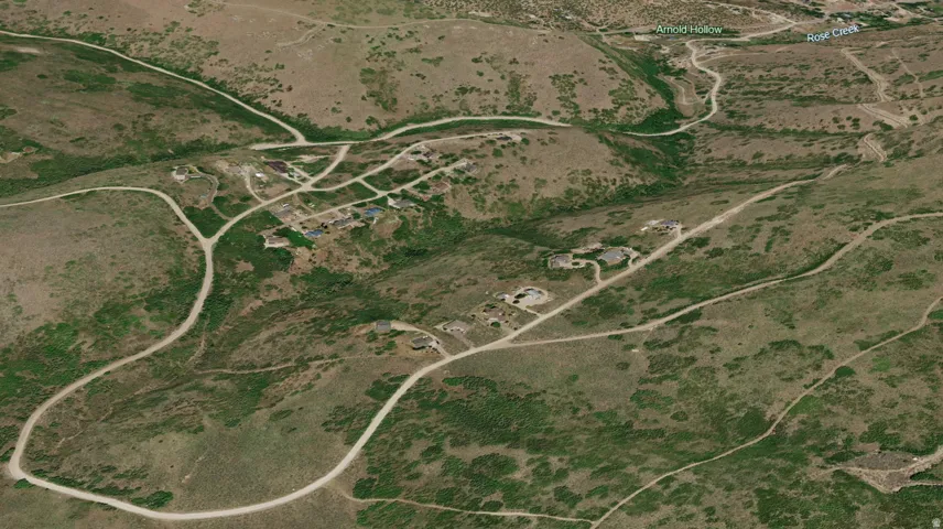 Aerial view of property's location