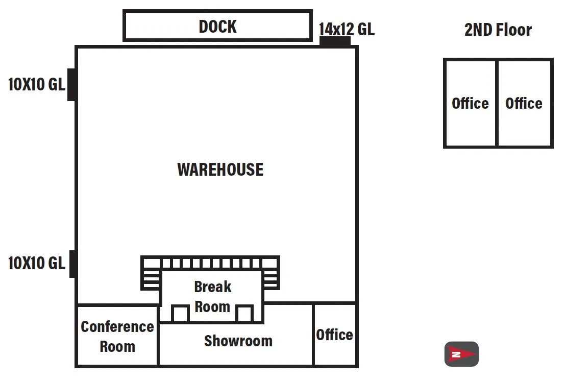 View of room layout