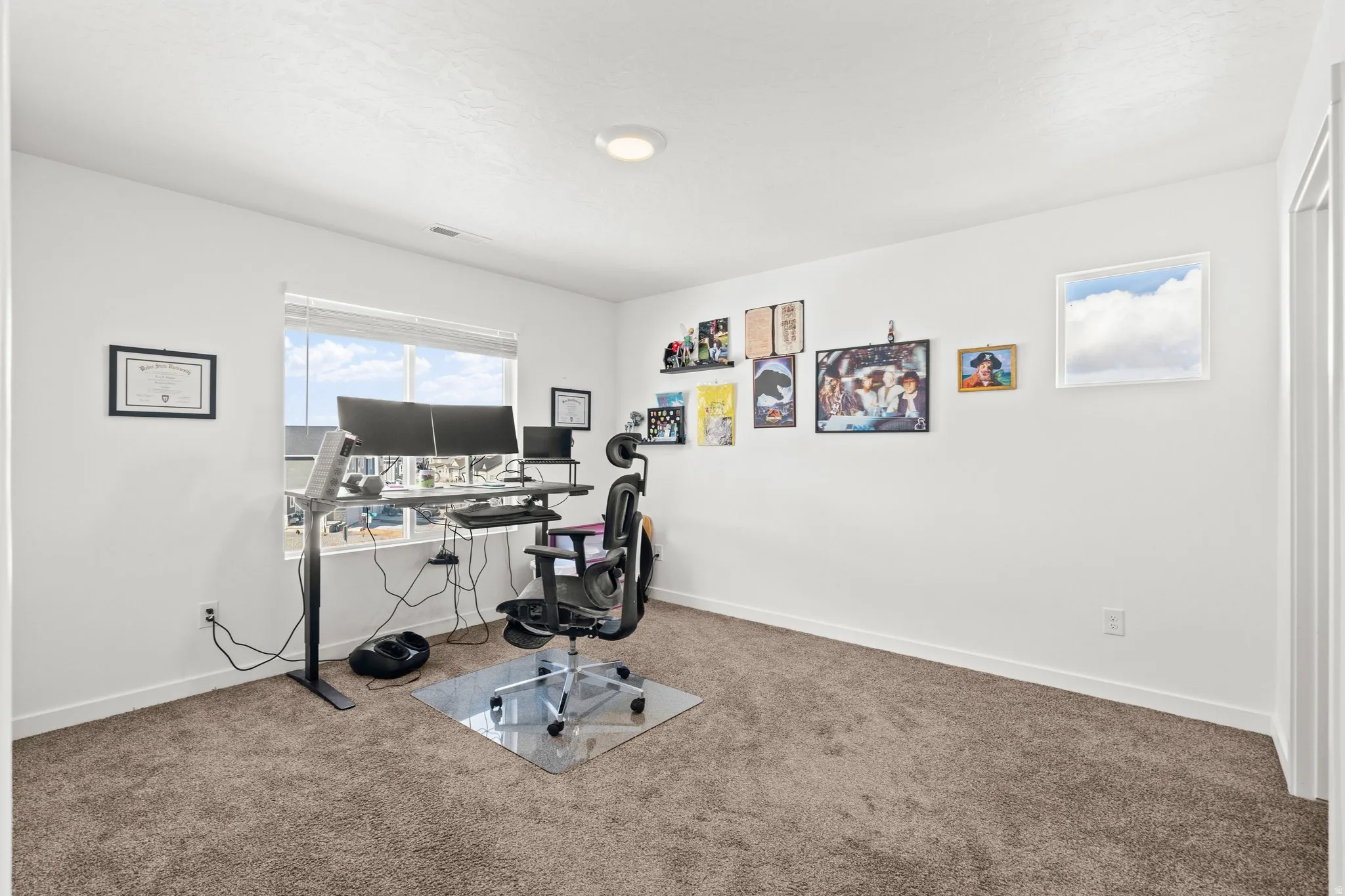 Bedroom 2 being used as Office