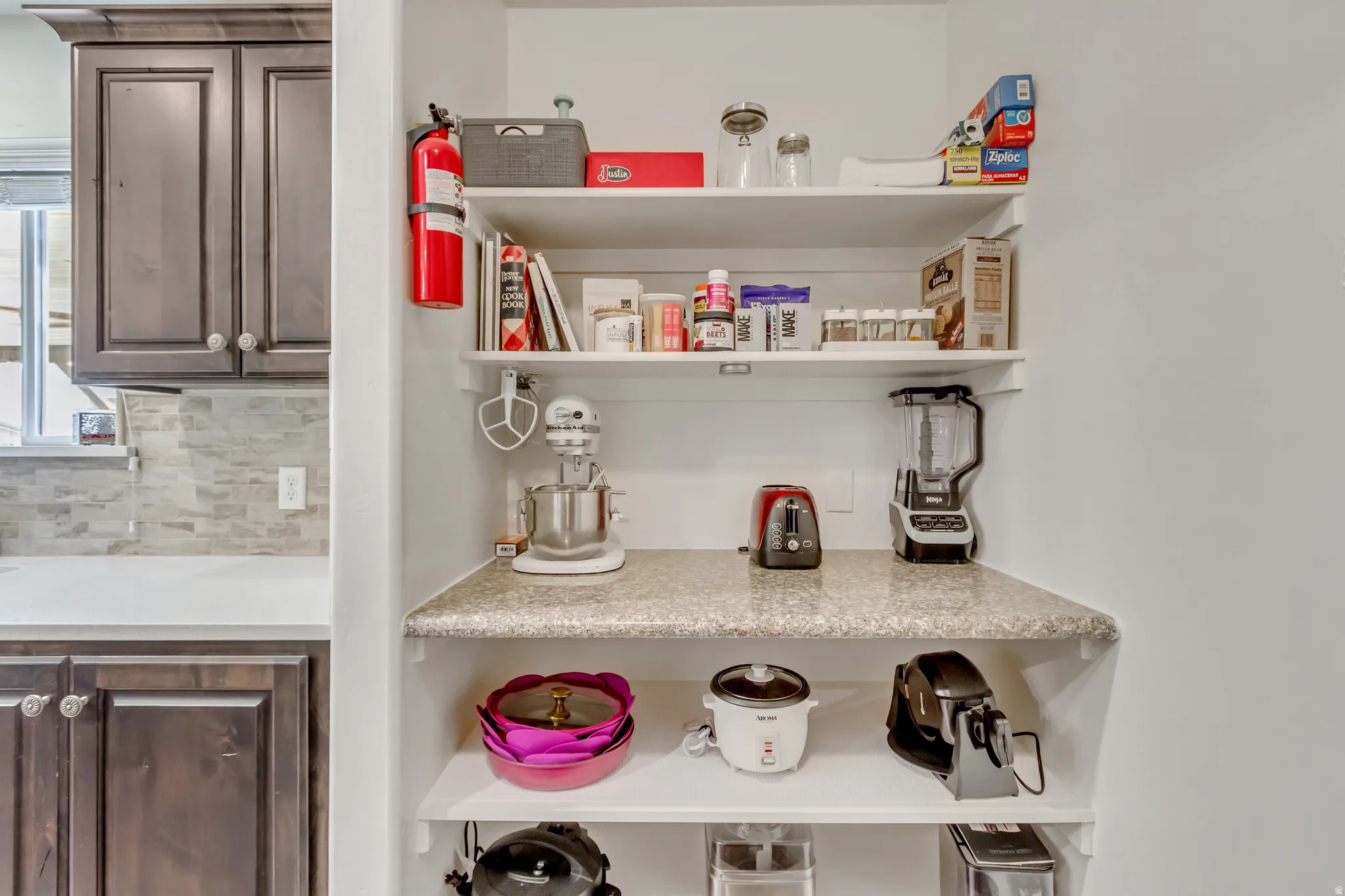 View of storage area