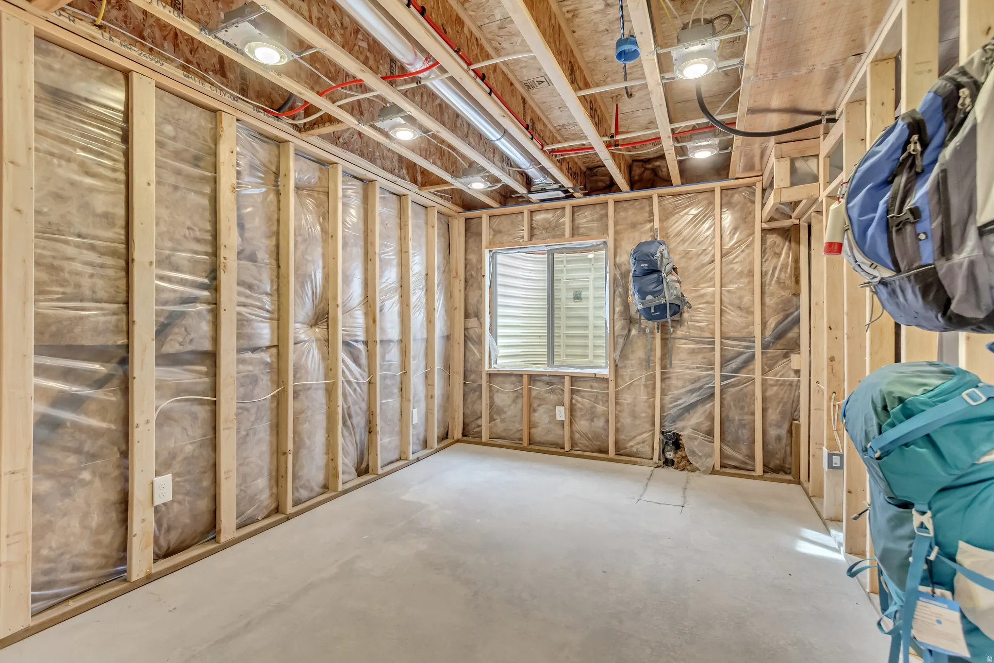 View of storage room