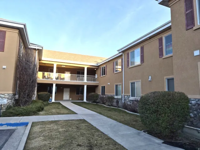 View of property's community featuring a balcony