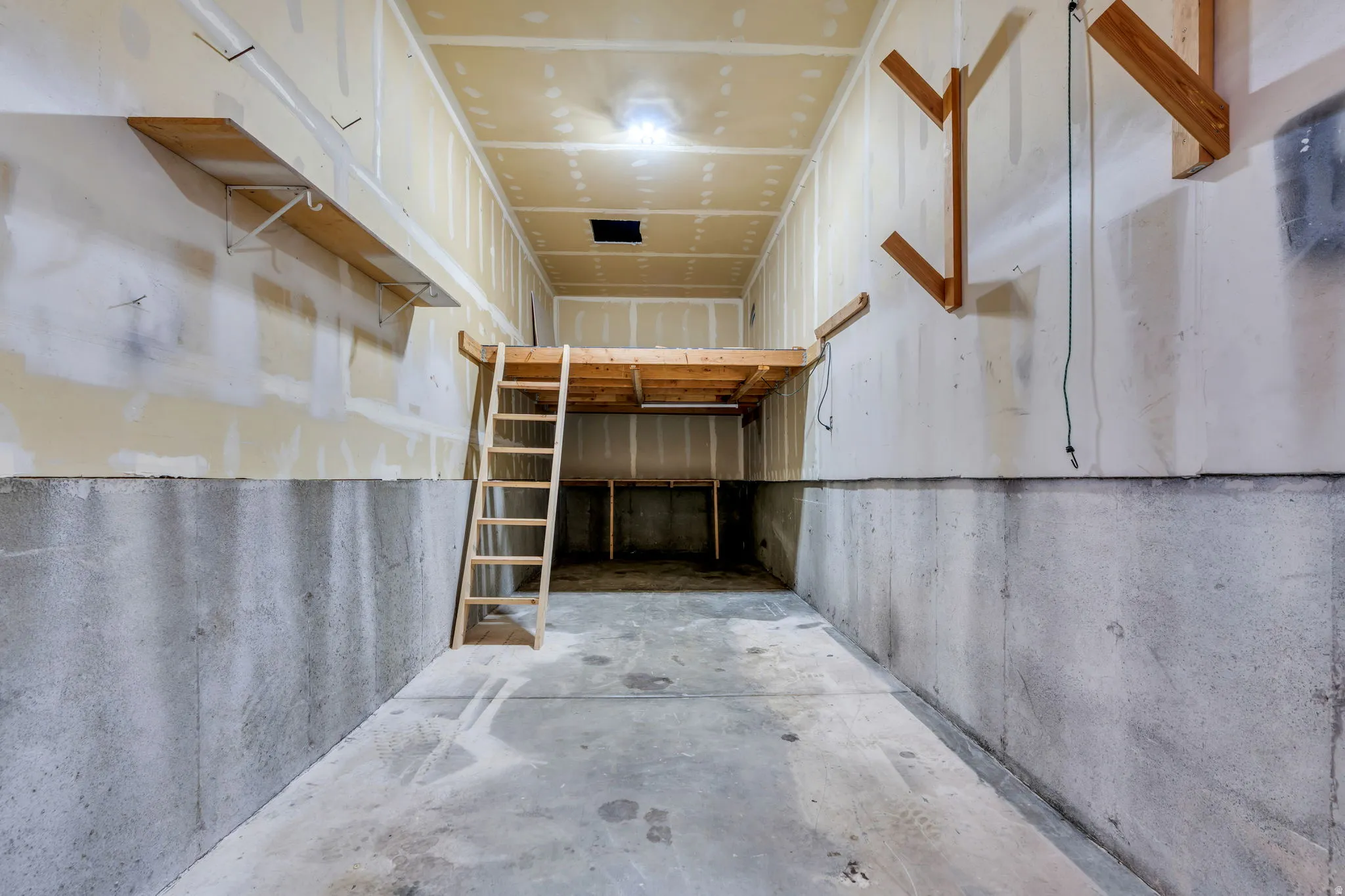 View of storage area