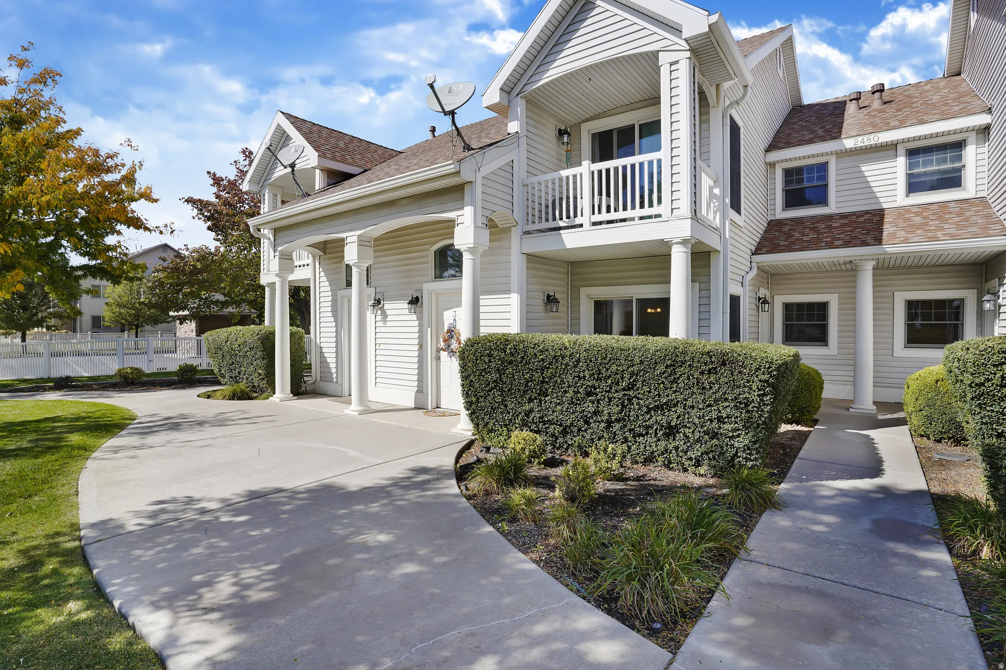 View of front of house