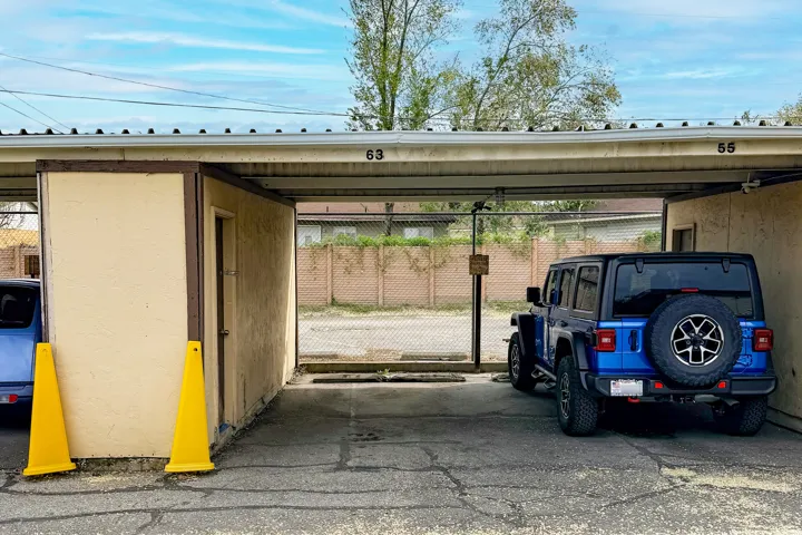 Carport and storage