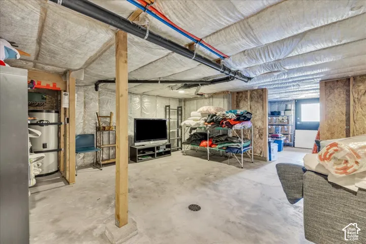 Unfinished basement