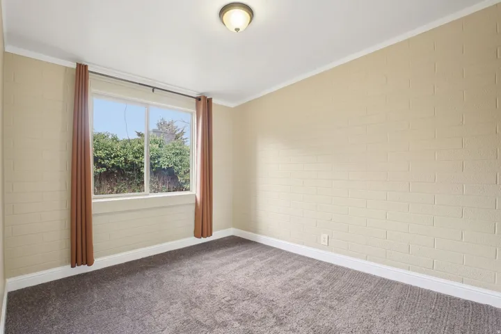 Carpeted bedroom #2