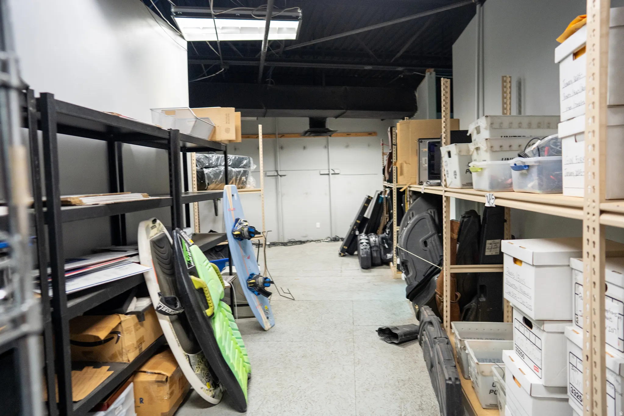 View of storage area