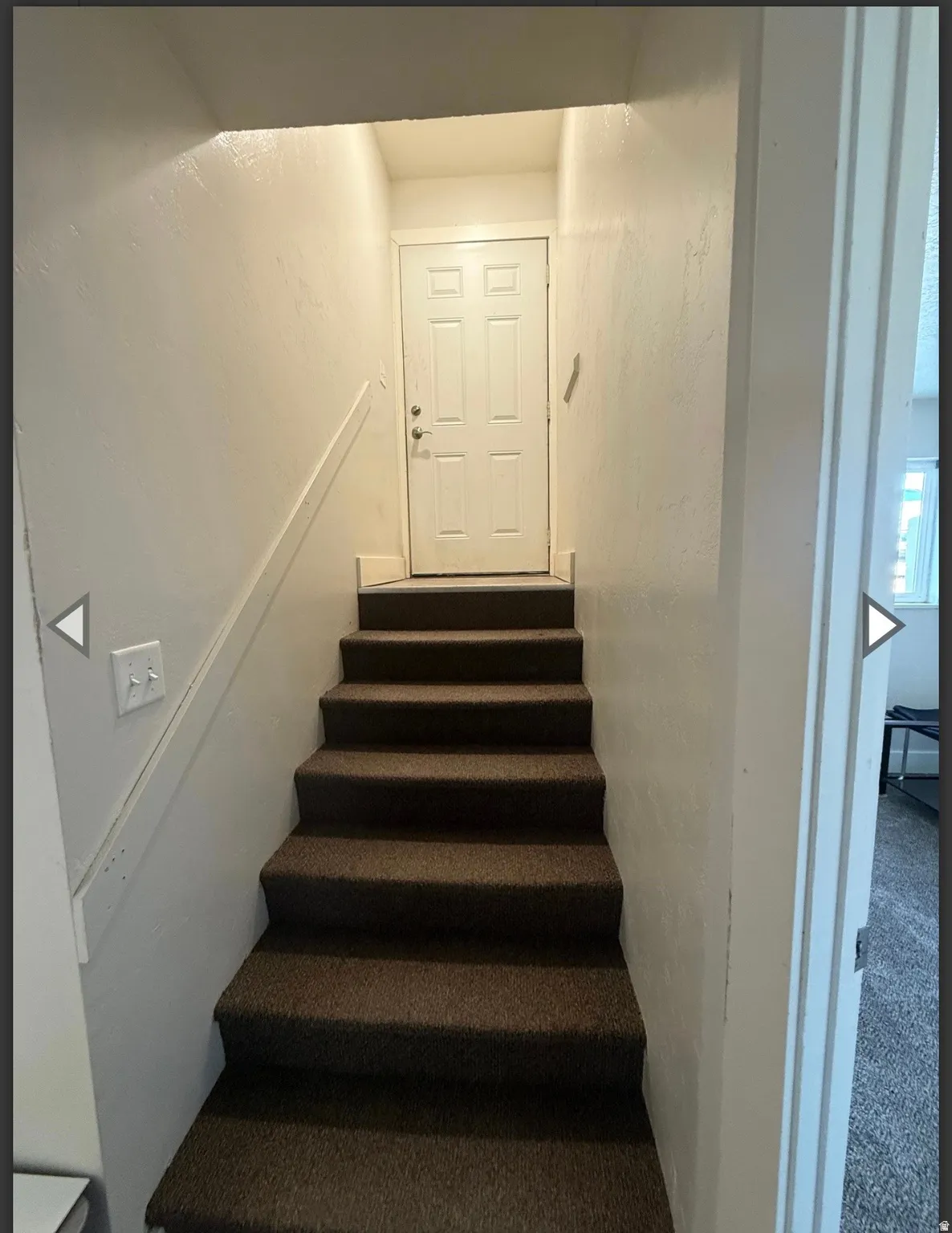 View of stairway