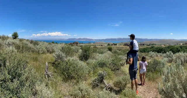 View of mountain backdrop