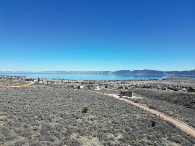 Water view featuring a mountainous background