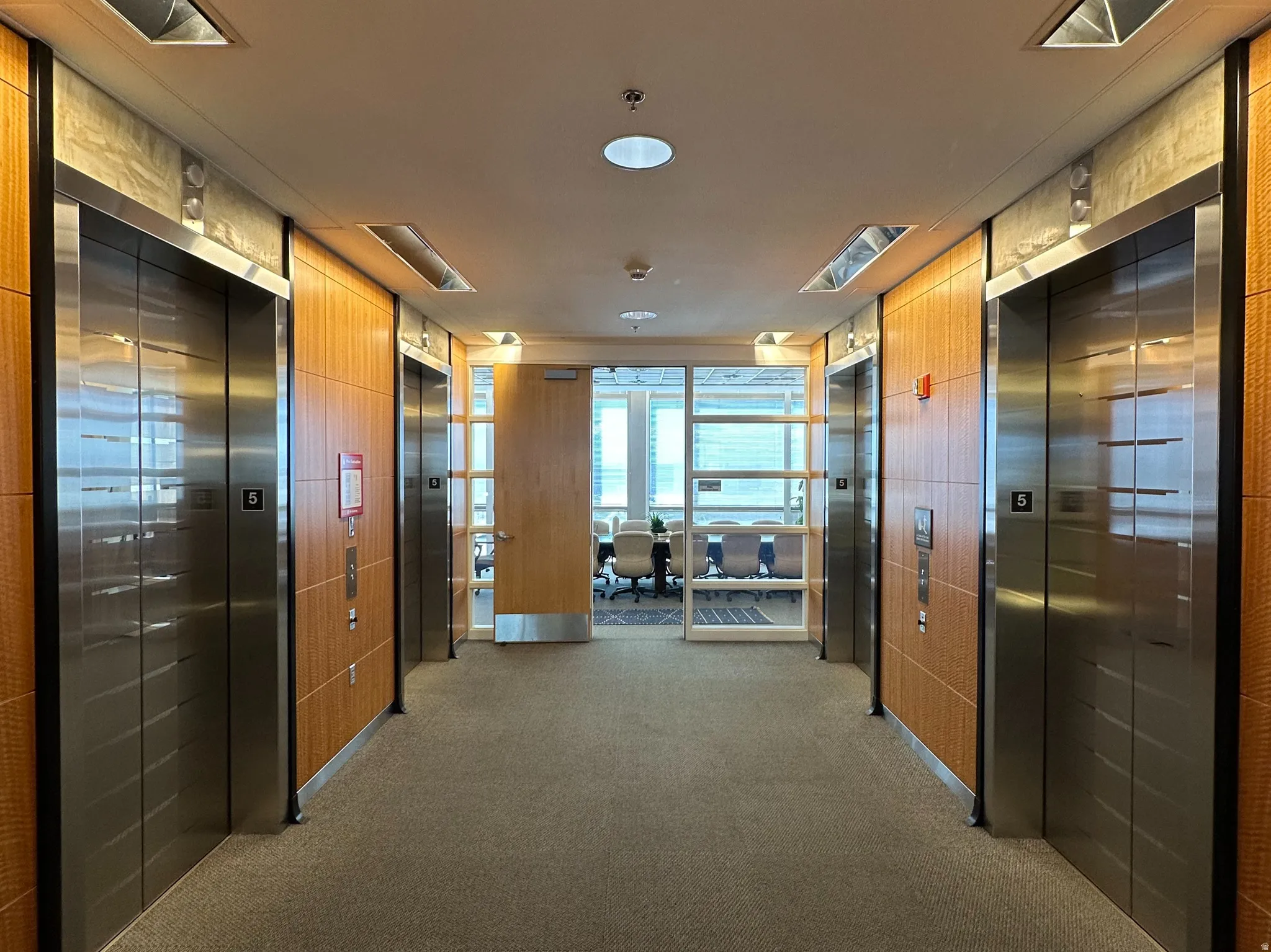 Elevator to 5th floor