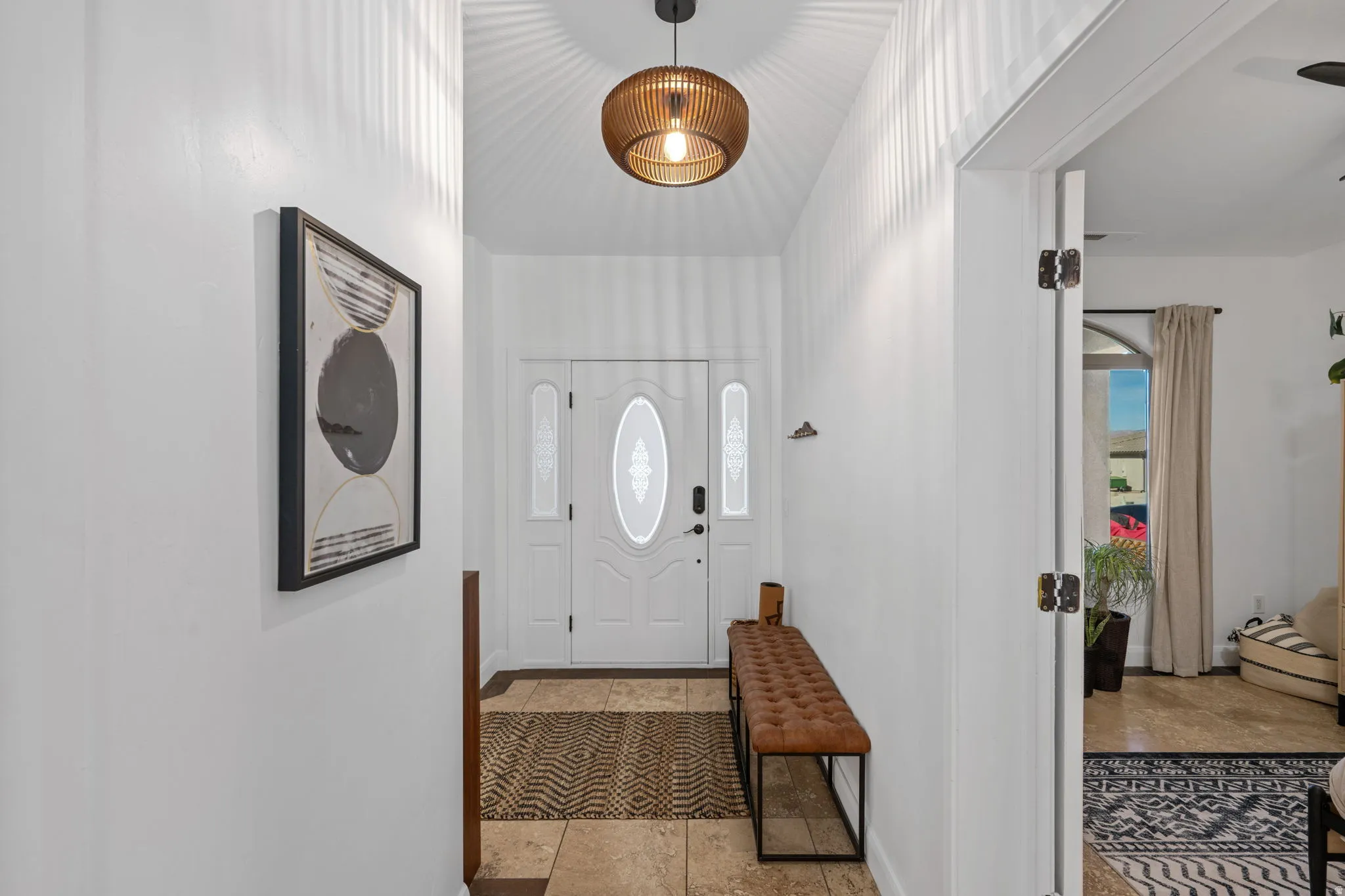View of entrance foyer