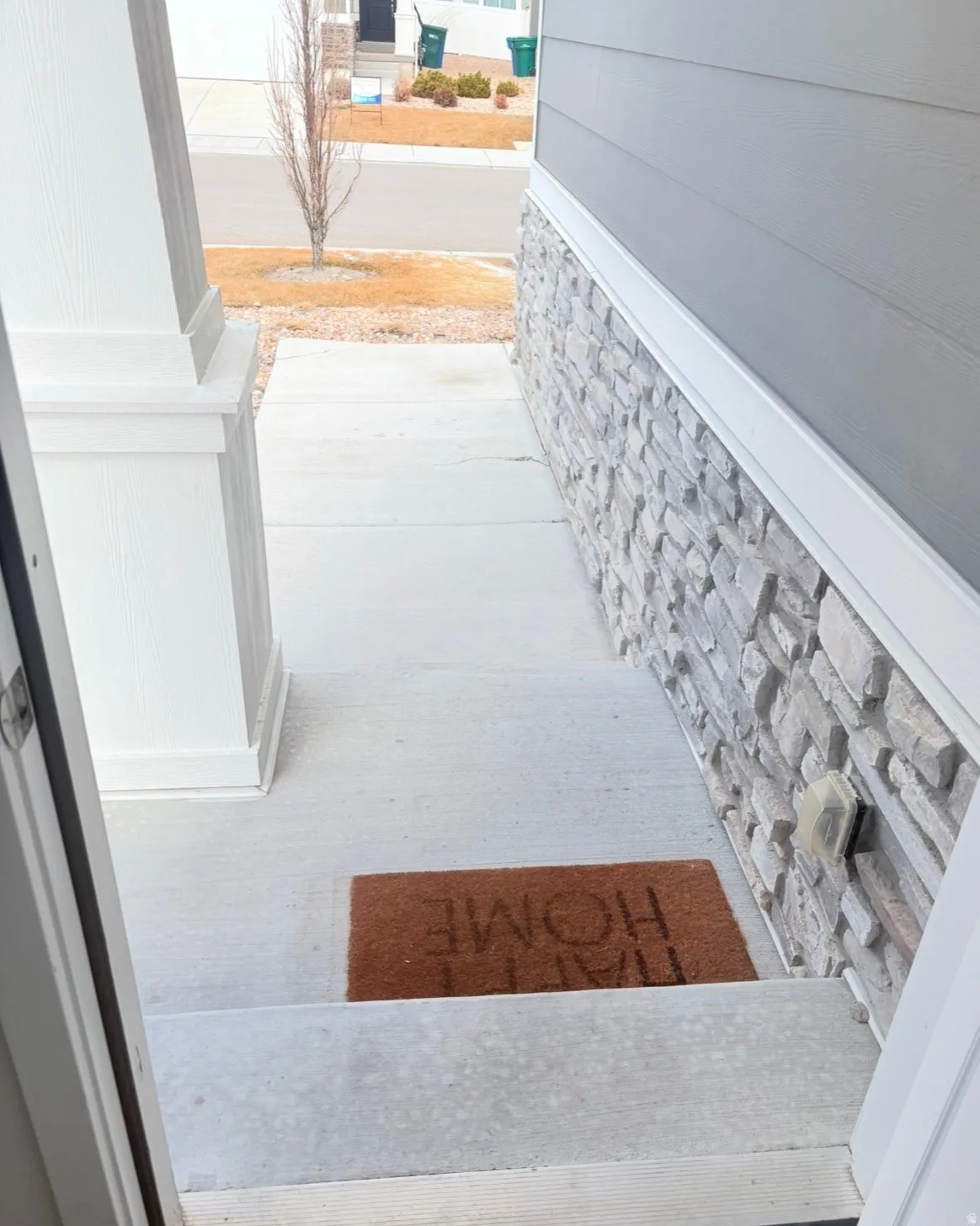 View of stairs
