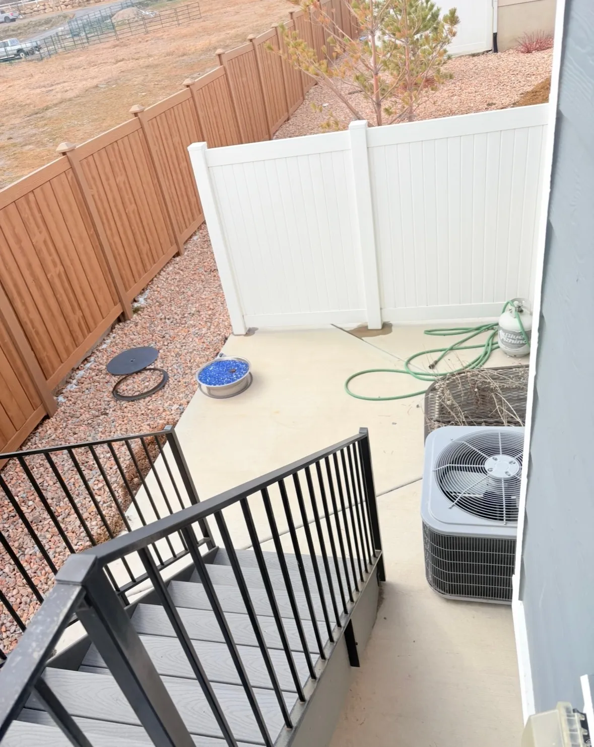 View of patio