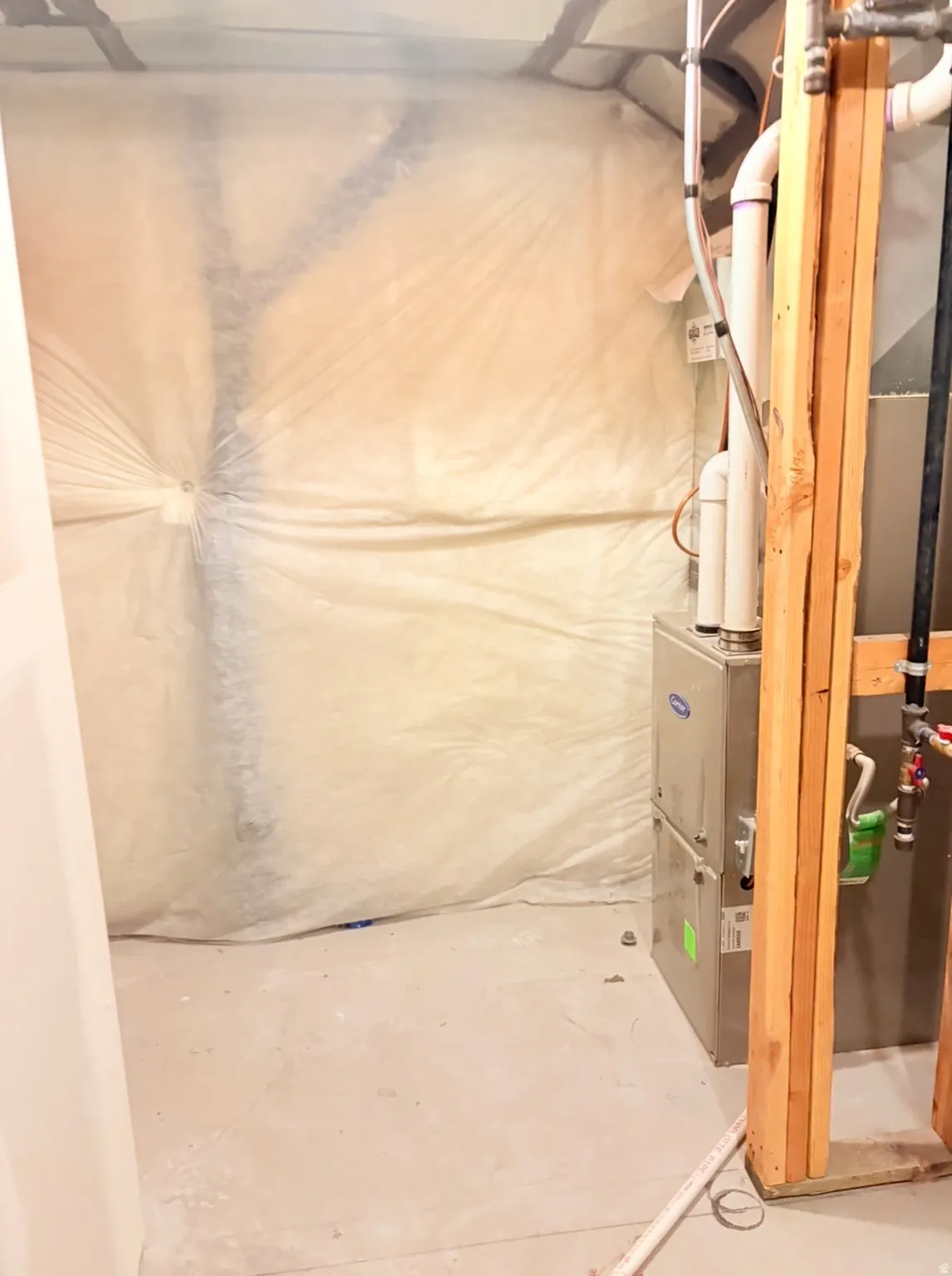 Utilities featuring heating unit