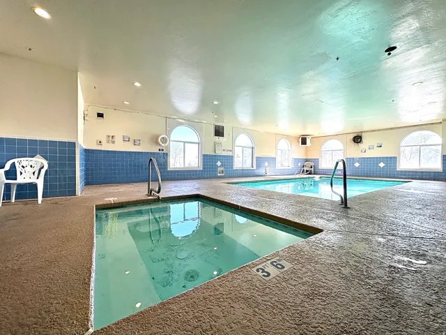 View of indoor pool