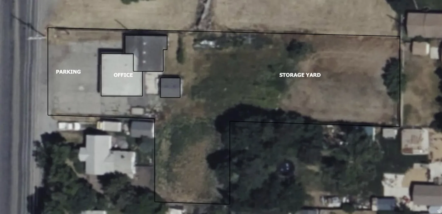 Map / location featuring property parcel outlined