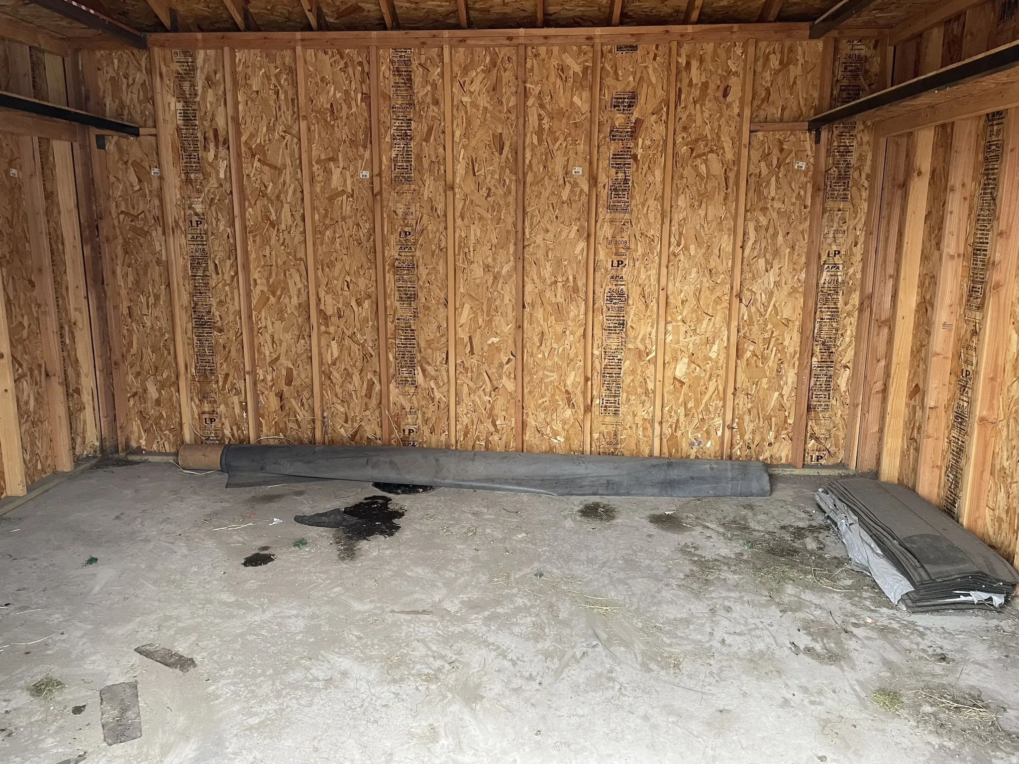 View of storage area