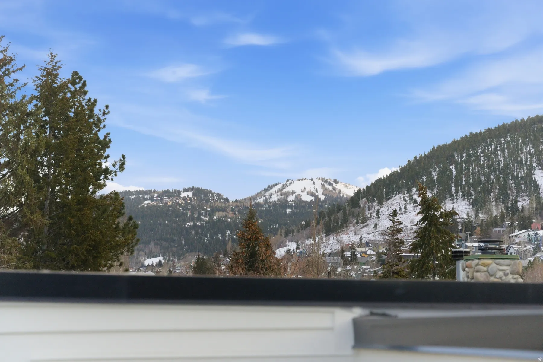 View of mountain backdrop