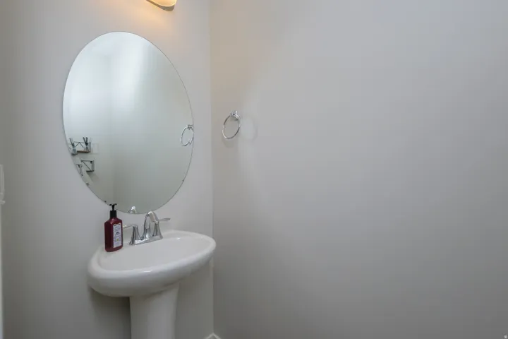 Half Bathroom off Living Room