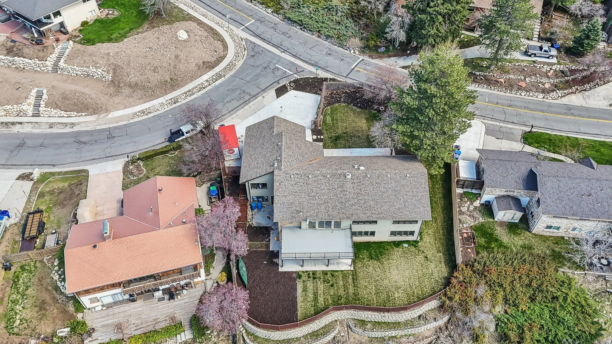 Drone / aerial view
