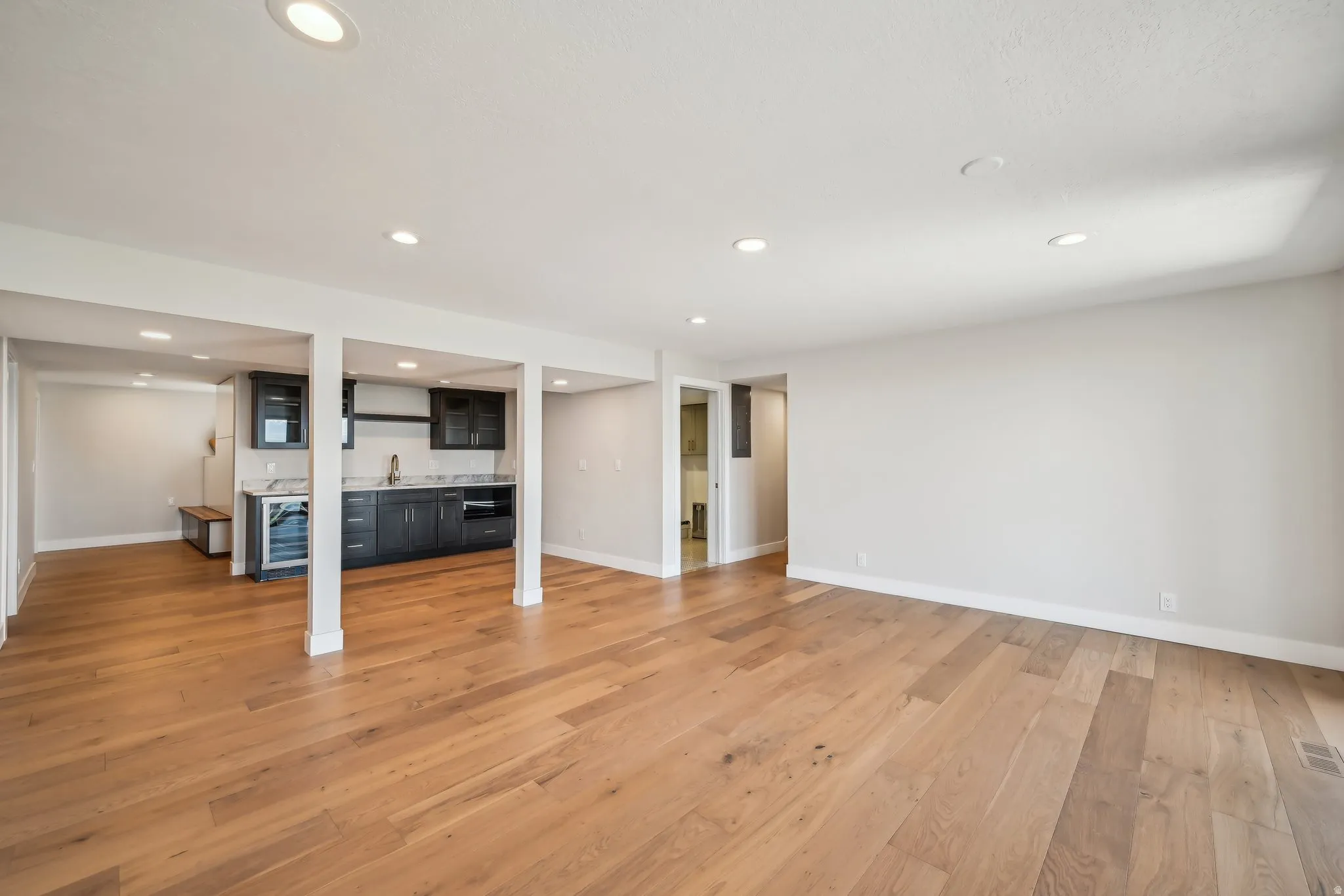 Basement family room