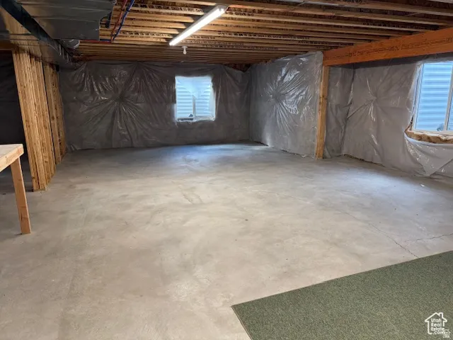 View of basement