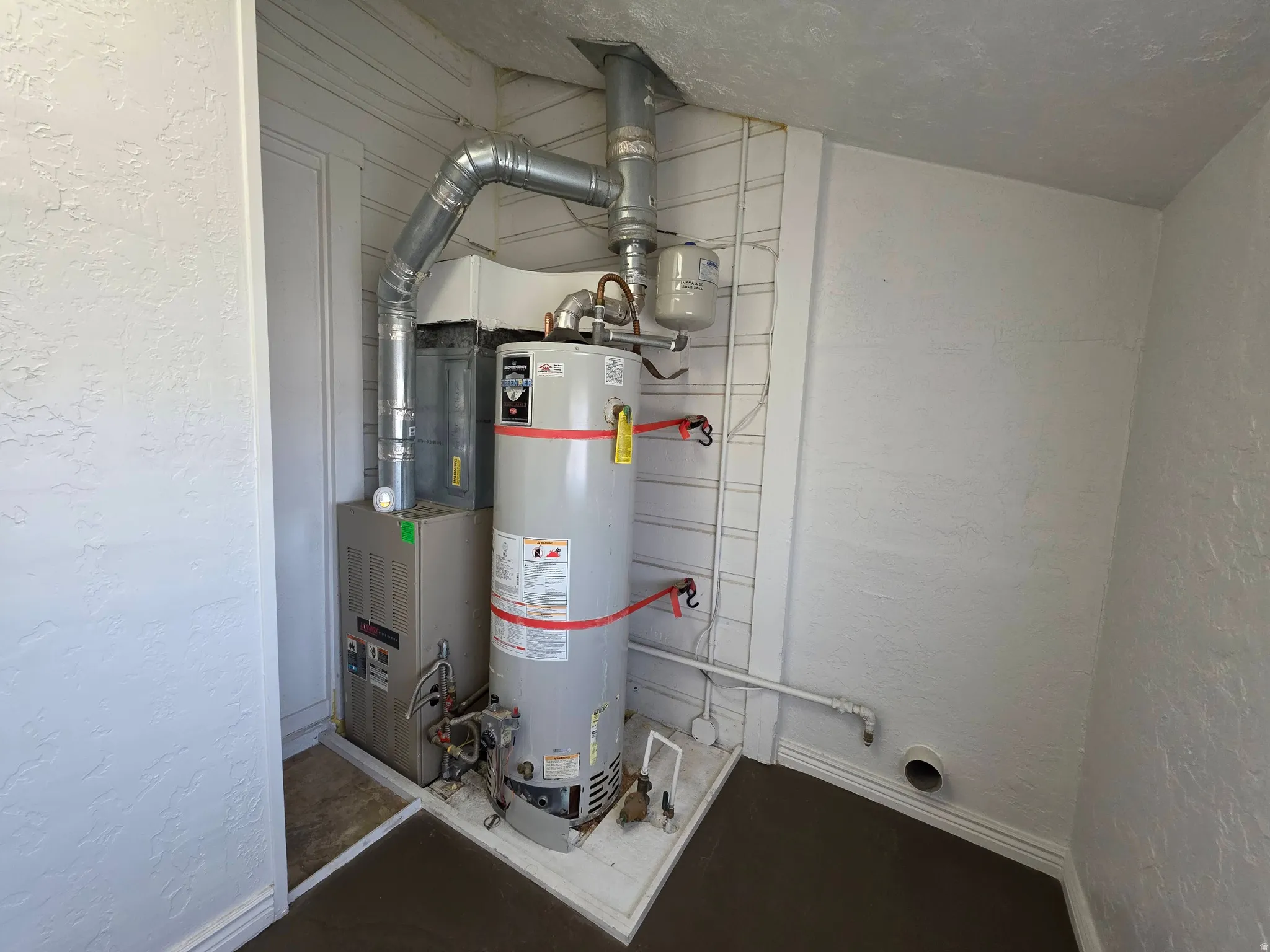 Utilities with water heater