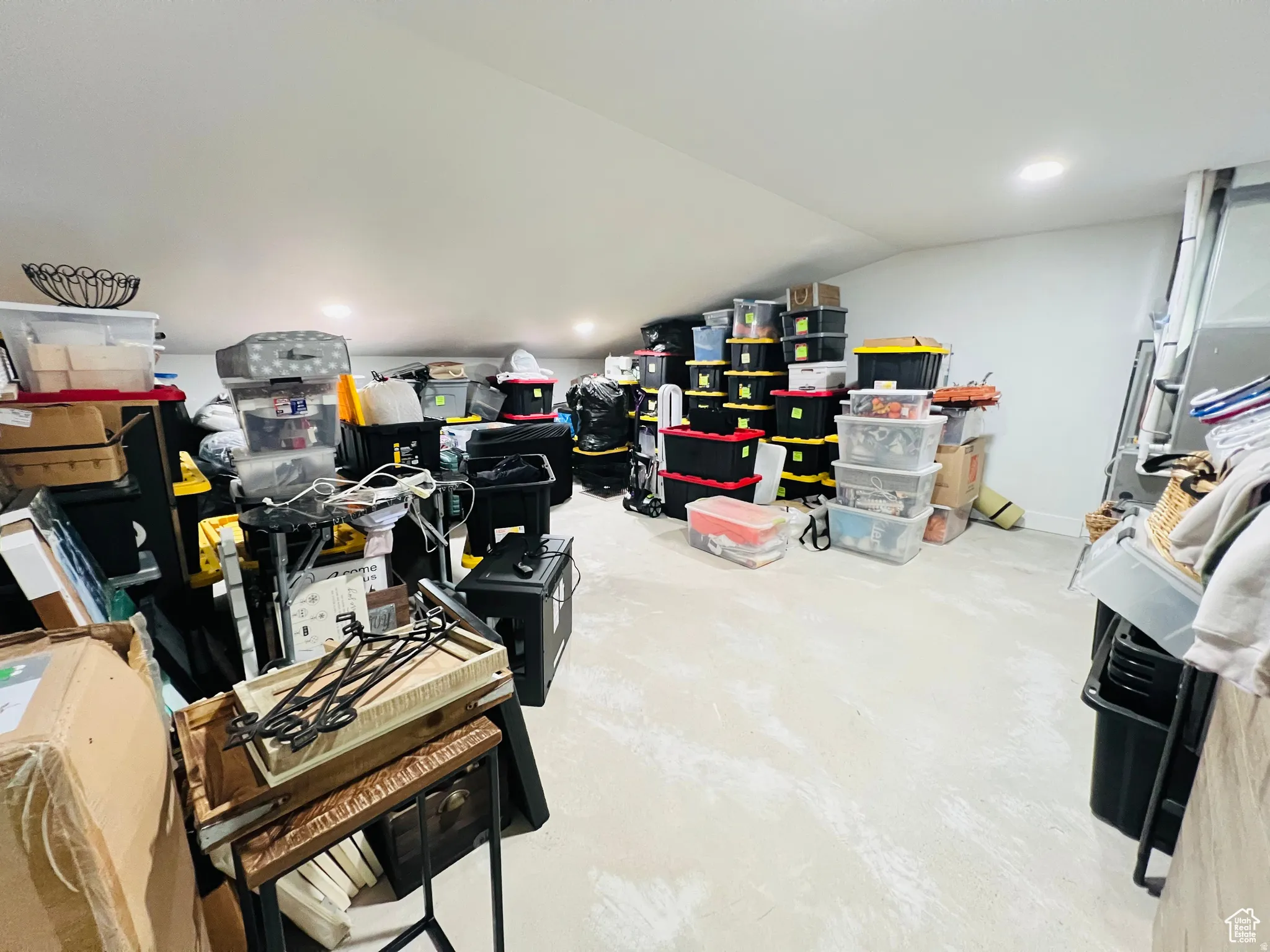 View of storage room