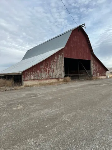 View of barn