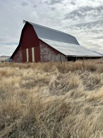 View of barn