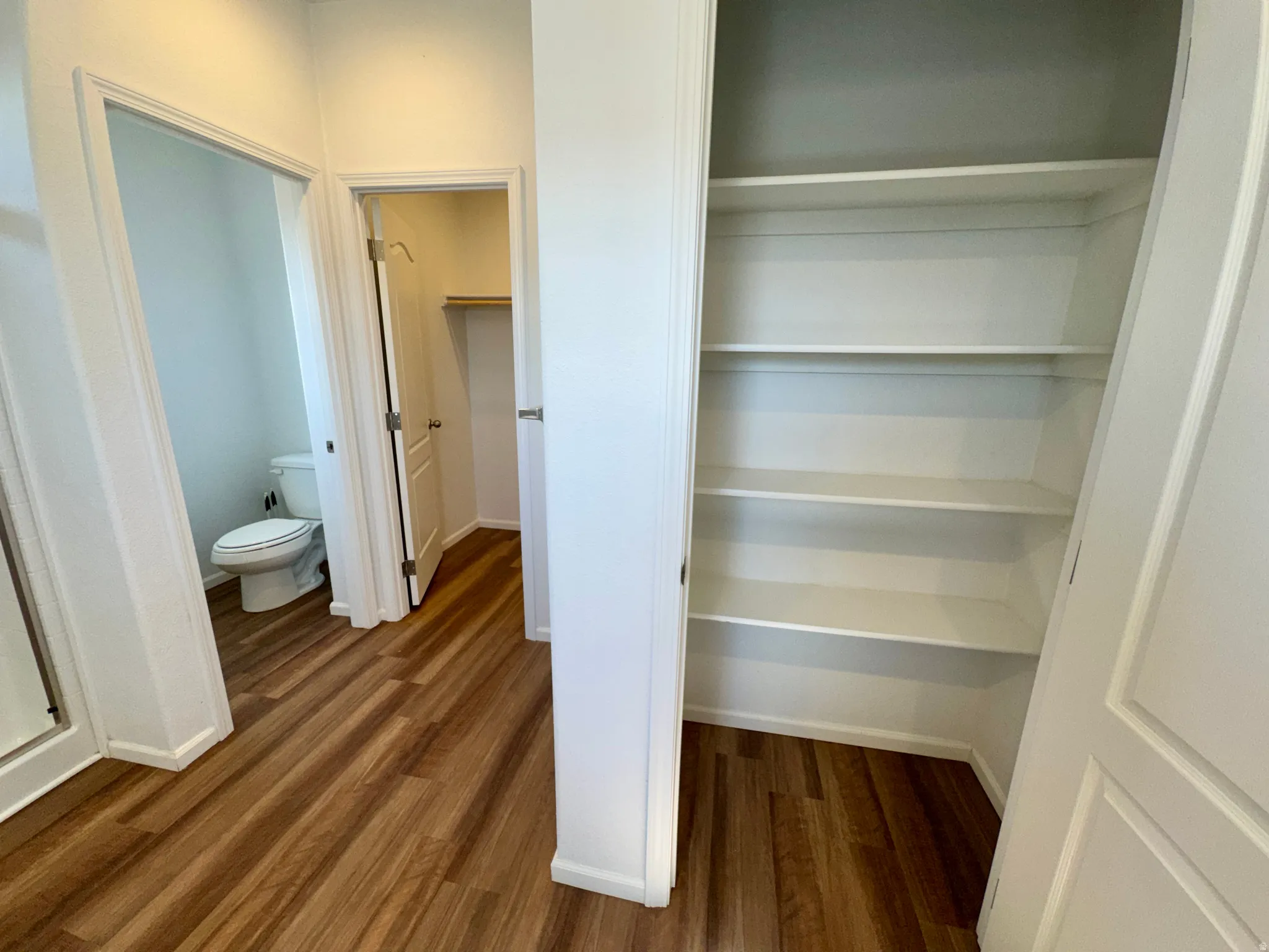 View of closet
