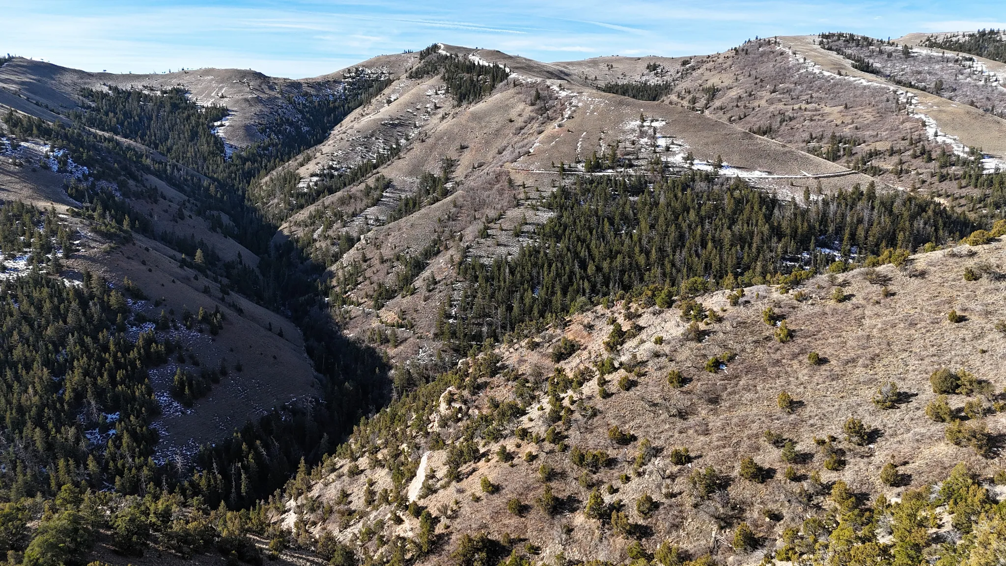 View of mountain background