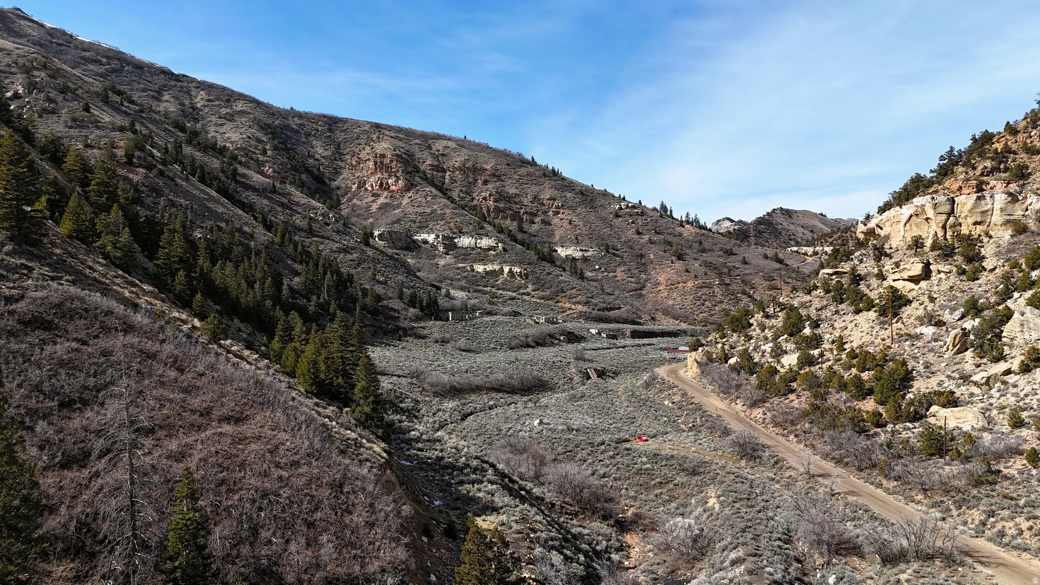 View of mountain backdrop