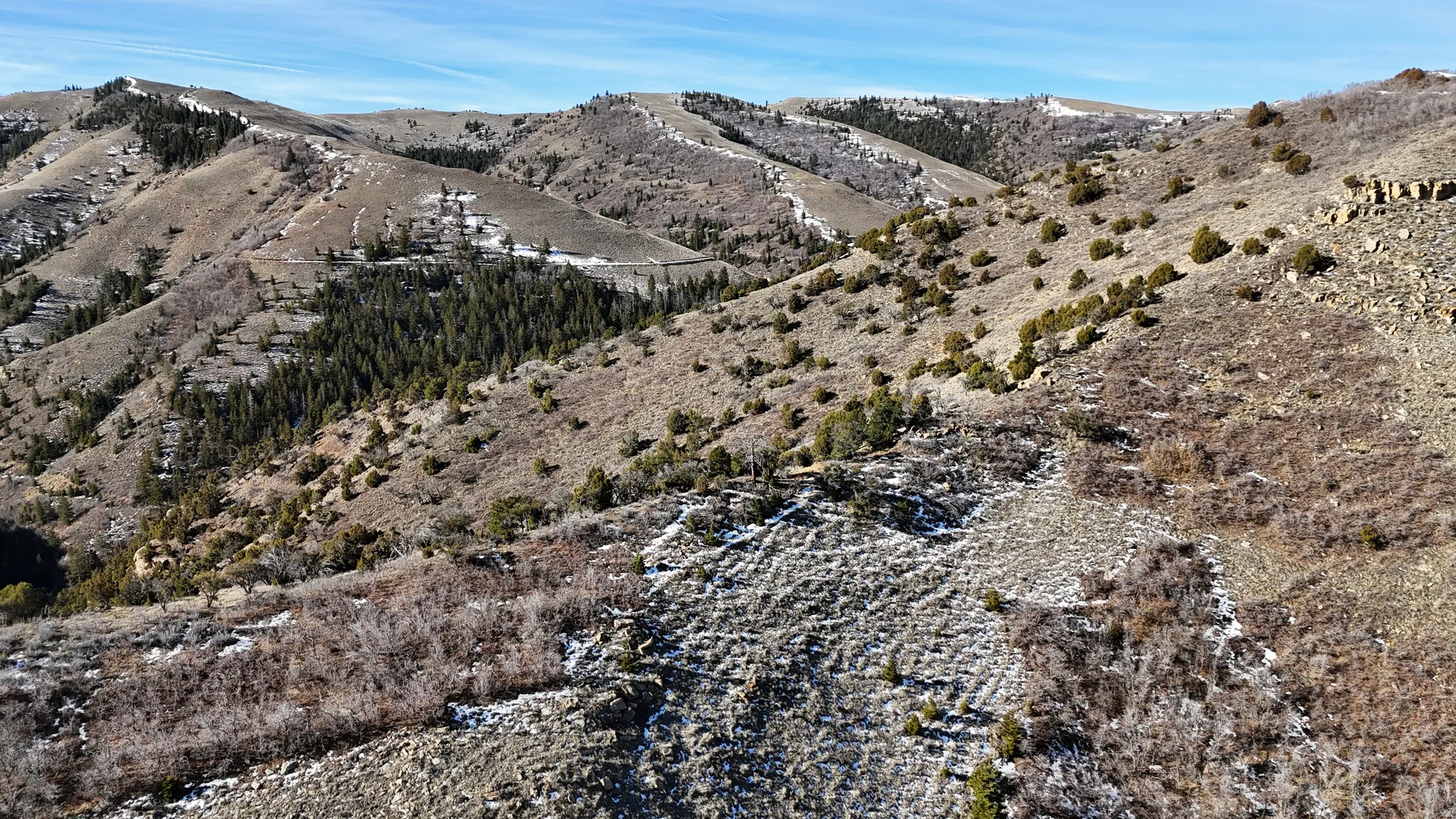 View of mountain backdrop