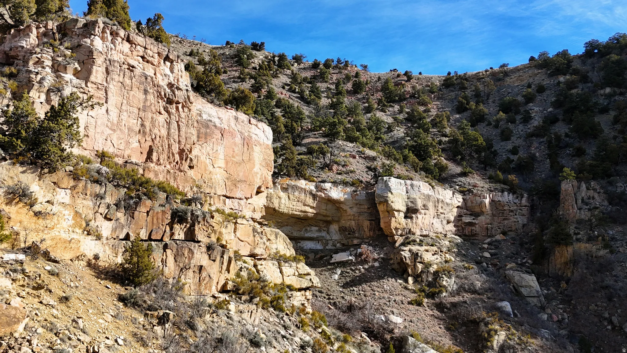 View of undeveloped land featuring a mountainous background
