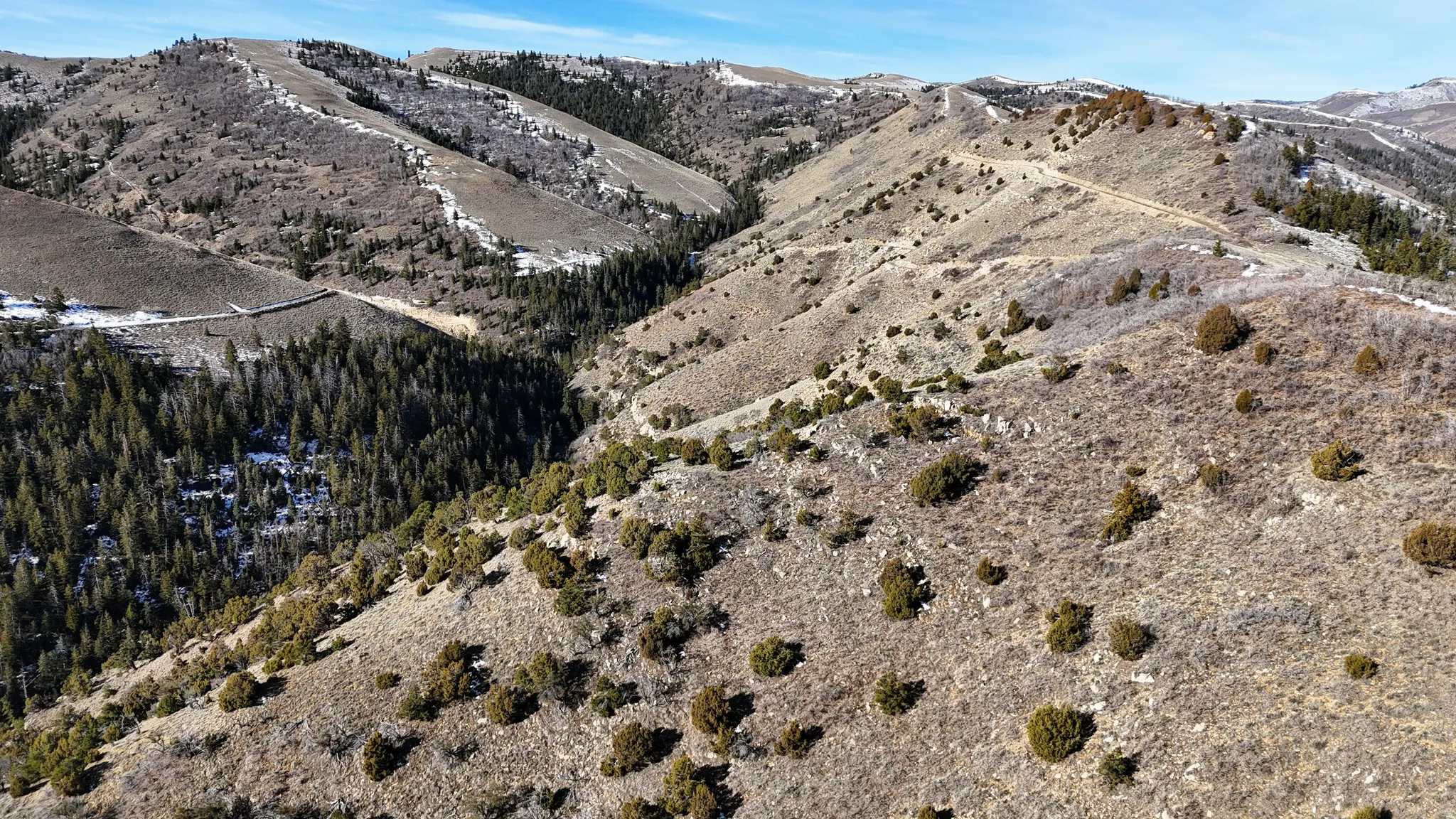 View of mountain background